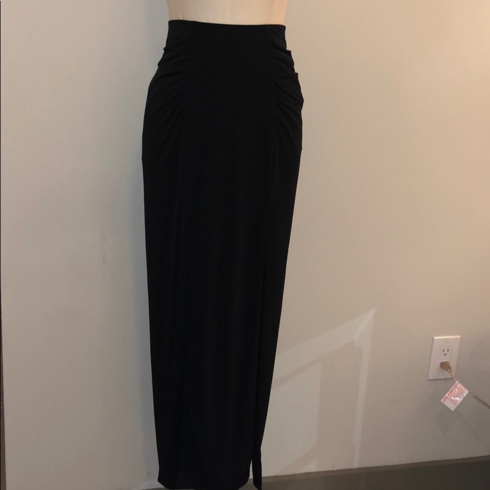 Guess double split maxi skirt